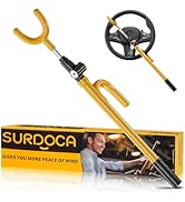SURDOCA Upgraded Car Steering Wheel Lock Anti-Theft Device, Steering Wheel Locks for Car SUV Van,...