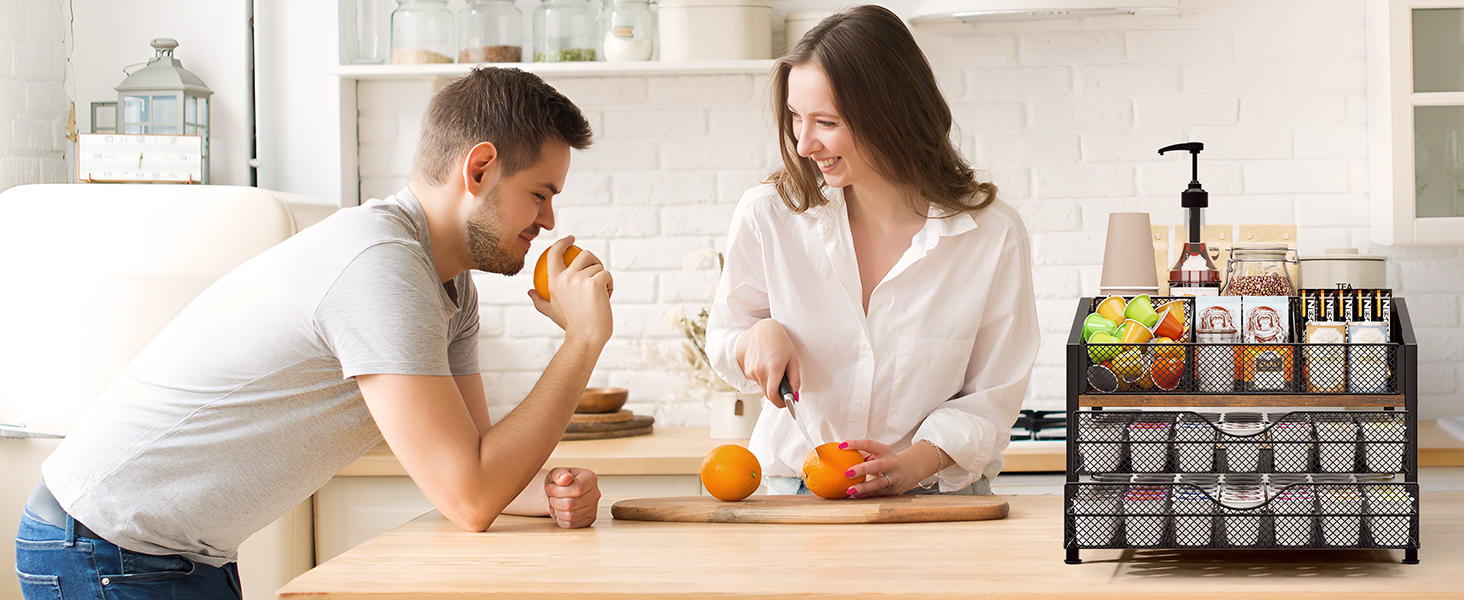 Homsorout K Cup Holder Drawer