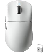 MIKIBY R1 SE+ Wireless Gaming Mouse, 18000 DPI, High-Precision PAW3395SE Sensor,55g Lightweight,T...