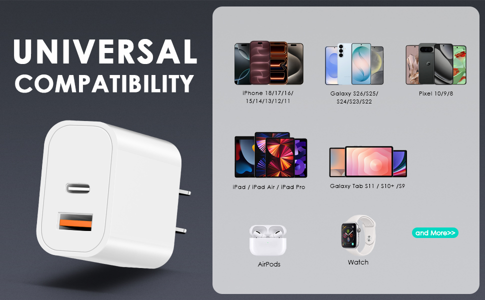 dual port wall charger