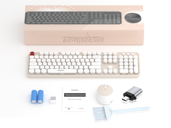 Wireless Keyboard and Mouse Combo