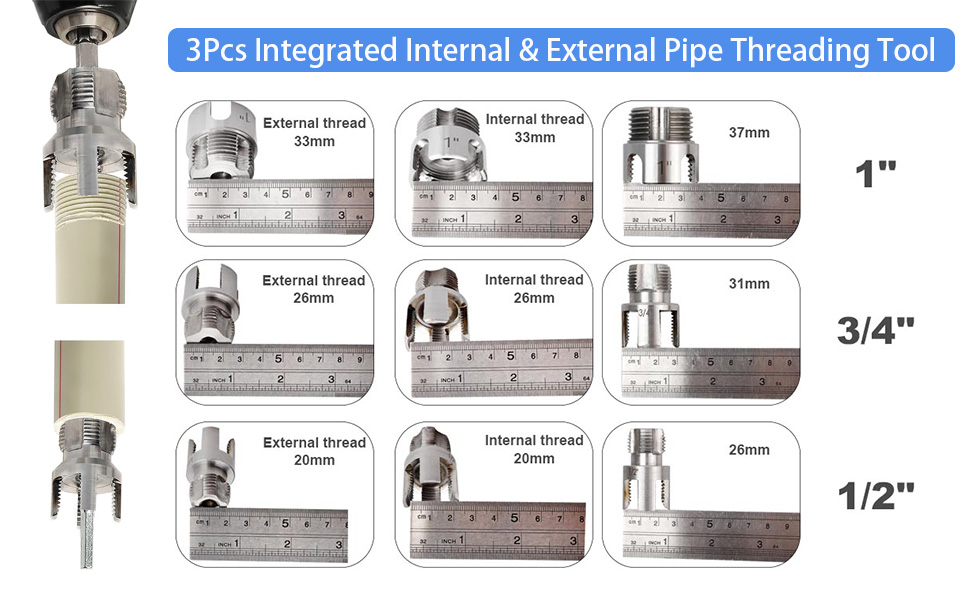 Pipe Threading Tool