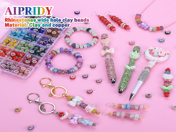 216 Pieces Clay beads A+01???