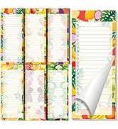Performore 6 Packs of Magnetic Note Pad for Fridge - Magnetic List Pad - Magnetic to Do List for ...