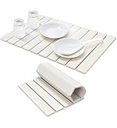 Sonhomay Stone Dish Drying Mat for Kitchen Counter, 23.6x15.4