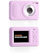 SQERO Silicone Camera Case for CAMKORY DC403 Digital Camera, Soft Case Cover Slim Rubber Camera S...
