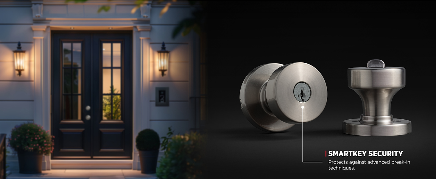 SmartKey Security: Protects against advanced break-in techniques.
