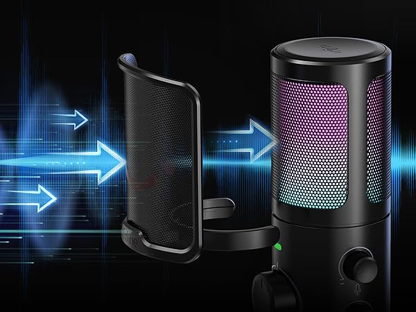 pop filter of microphone