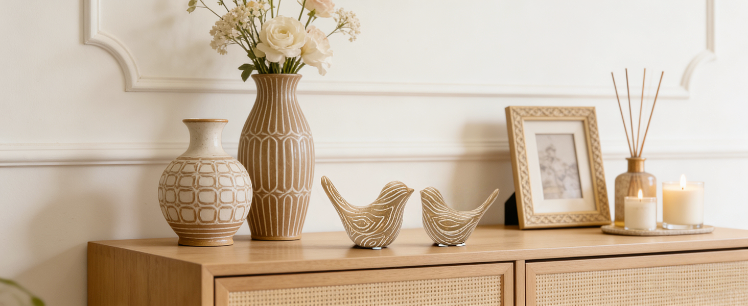 wood birds set a+08
