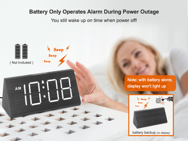 plug in alarm clock