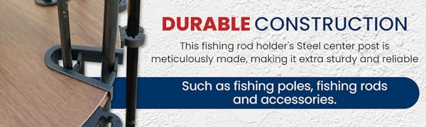 Fishing rod rack Spinning rod holder Fishing rod storage Garage fishing rod holder gear organizer