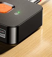 MiiTeeks 6.0 Bluetooth Receiver-Long Range Low Latency Bluetooth Receiver for Home Stereo Wireles...