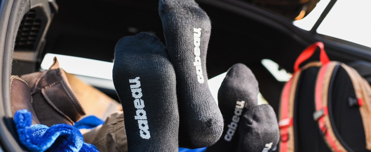 Discover Cabeau Products Socks 1464x600