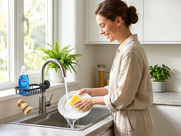 Portable Kitchen Sink Sponge Holder