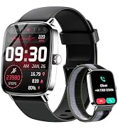 Gydom Smart Watch for Men, 1.85" HD Fitness Tracker with Bluetooth Calls | 110+ Sport Modes, Hear...