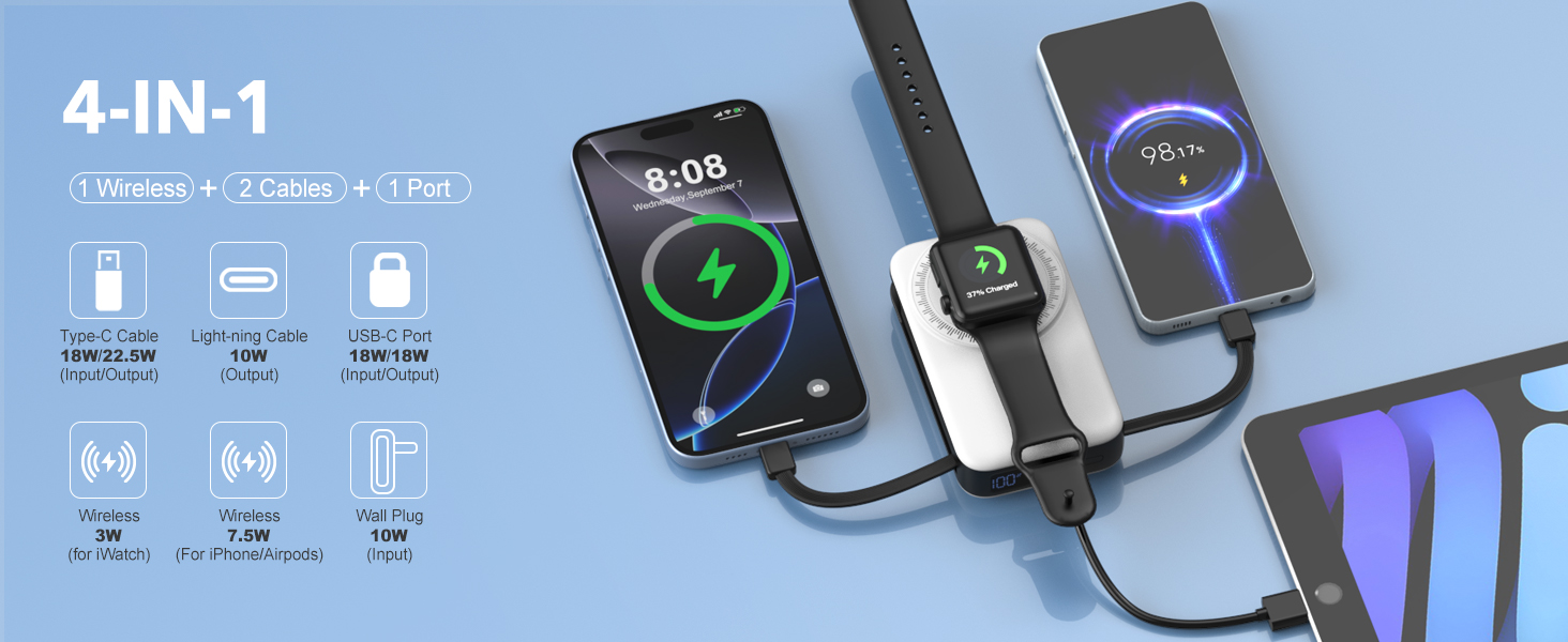 Charging 4 devices