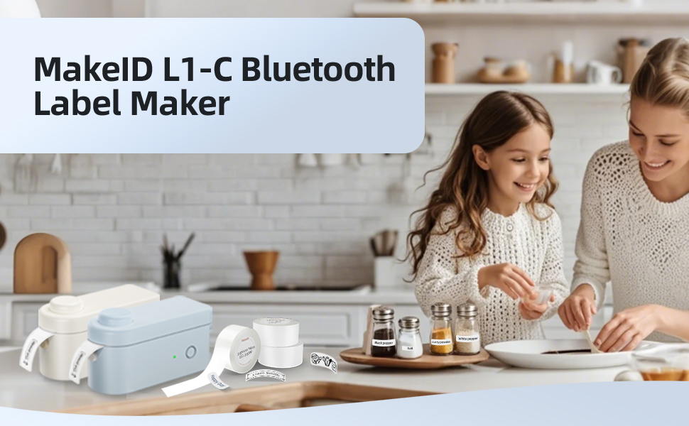 MakeID L1-C Bluetooth Label Maker