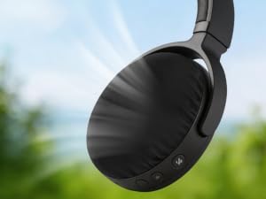 Breathable earphone covers for headphones