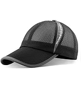 ELLEWIN Unisex Breathable Quick Dry Mesh Baseball Cap Running hat