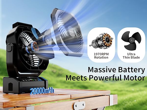 camping tent fan