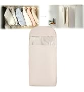 Space Saving Hanging Garment Bag with Self Compression Zipper, 2025 New Space Saver Clothes Stora...