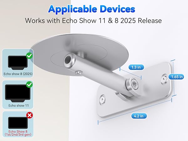 echo show 11 wall mount