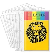 Page Protectors for Broadway Play Program and Theater Programs, 50 Sheet Protectors, Fit 5.5 x 8....