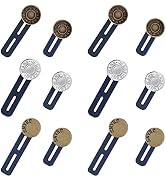 YouOKLight Button Extenders for Jeans, 12 Pcs Jean Button Extender, Women Men Pants Waist Extende...