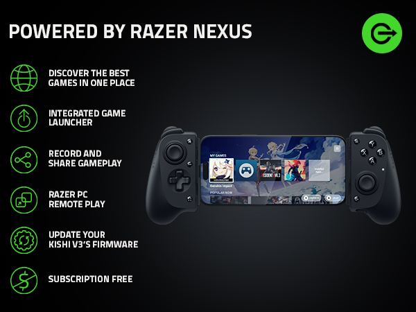 Powered by Razer Nexus