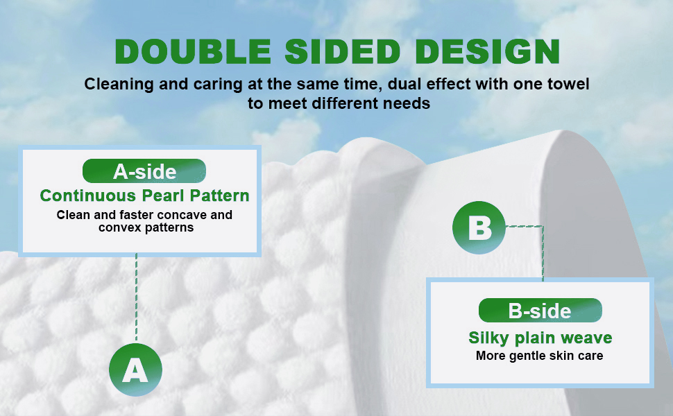 Soft Disposable Face Towel