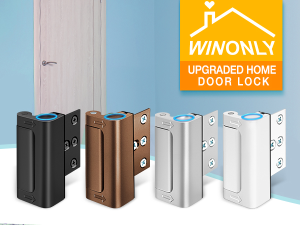 upgraded door lock reinforcement security