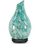 Essential Oil Diffuser 120ml Ultrasonic Aromatherapy Diffuser with Handmade Glass BPA Free, Auto ...