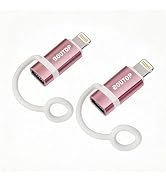 BOUTOP Apple MFi Certified 60W PD Fast Charging USB-C to Lightning Adapter with Anti-Loss Lanyard...
