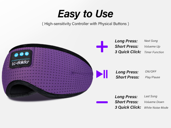 Bluetooth sleep mask