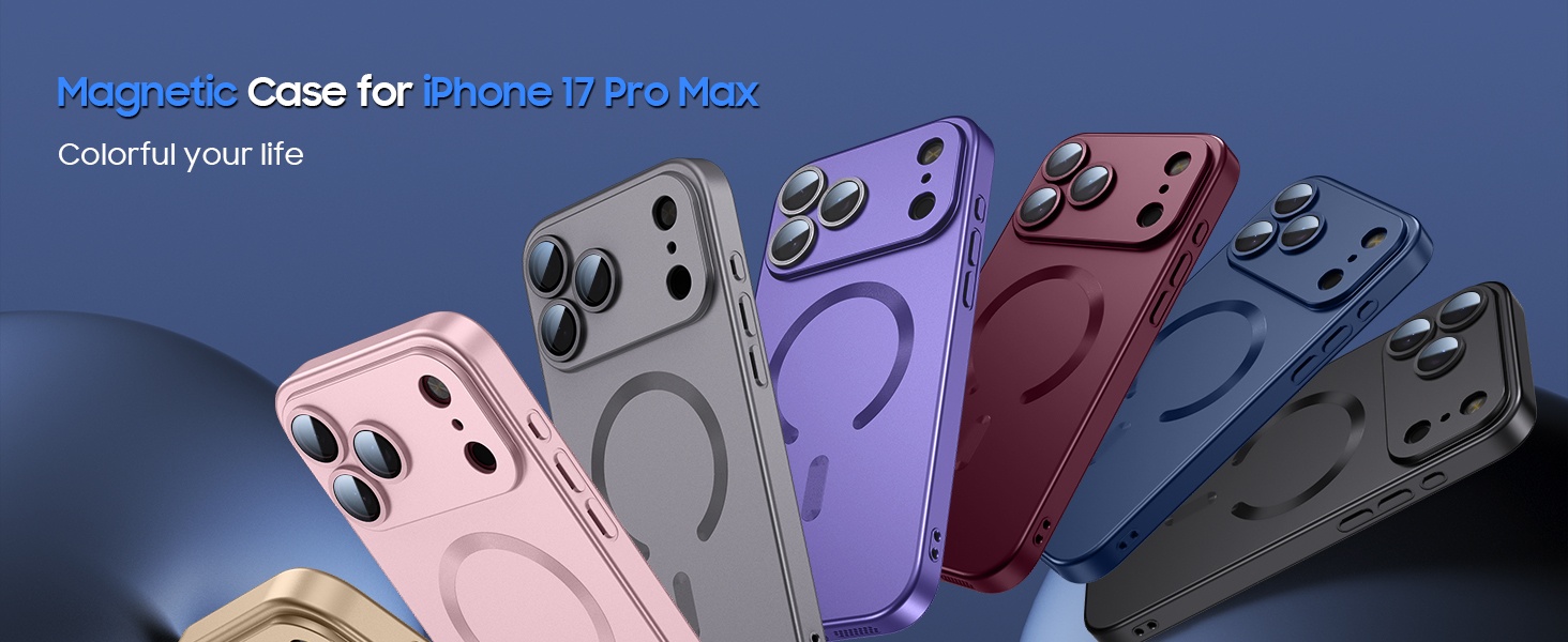 iphone 17 pro max case compatible with Magsafe