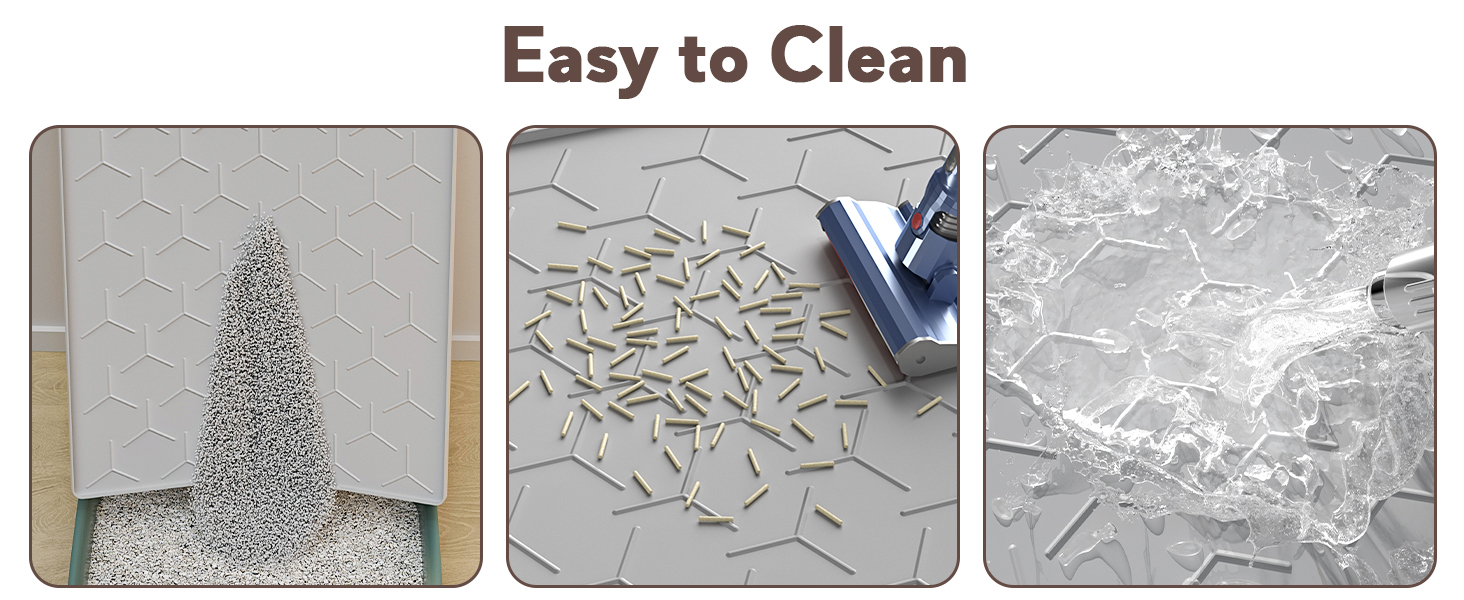 silicone cat litter mat
