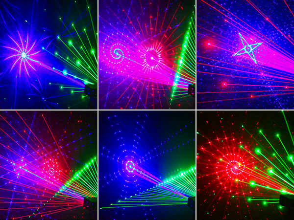 laser party light