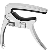 Aroma Professional Guitar Capo Trigger Tension Adjustable with Guitar Bridge Pin Puller for 6 Str...