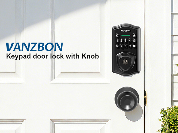 deadbolt and door knob set
