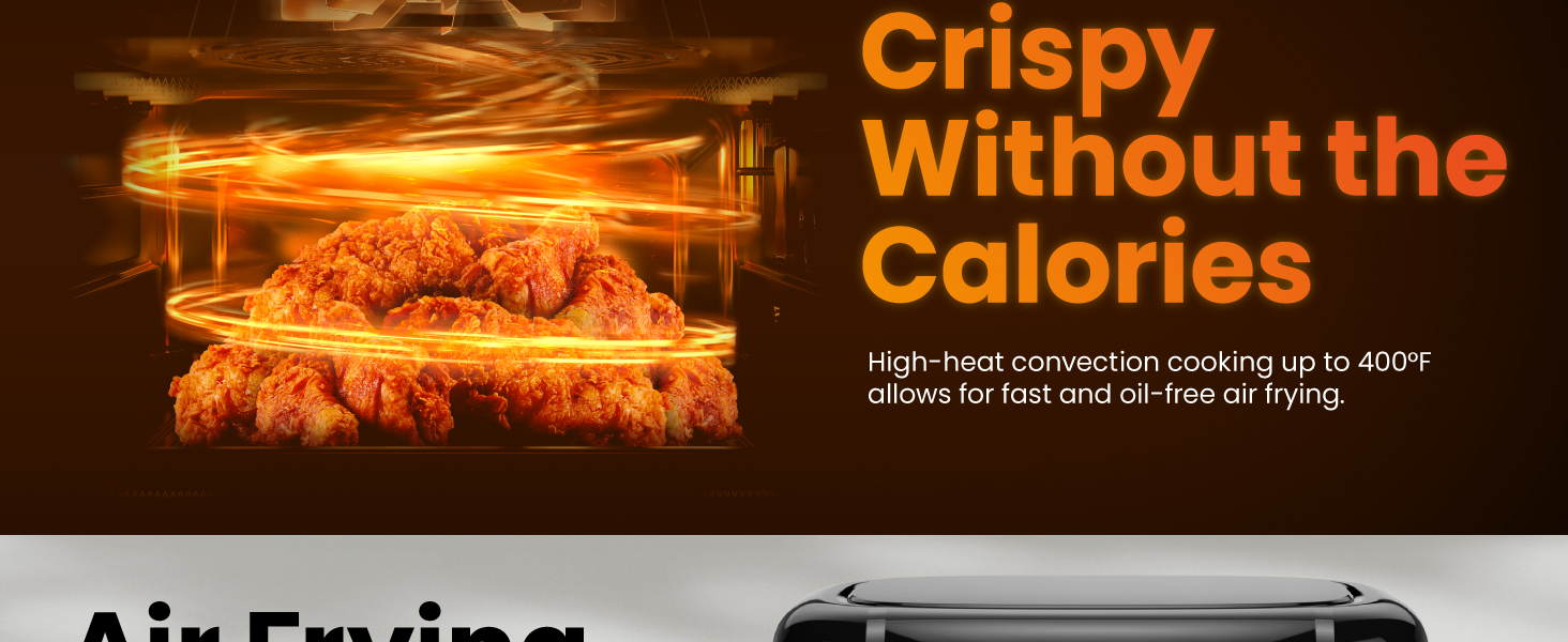 Crispy without the calories