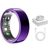 Smart Ring Health Tracker with Free Subscription, Gesture Remote Beauty Shot & Brush Video, Fitne...