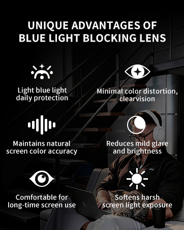 BLUE LIGHT BLOCKING LENS