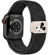 Girovo Braided Cartoon Magnetic Clasp Band Compatible with Apple Watch Bands 40/38/41/42/44/45/46...