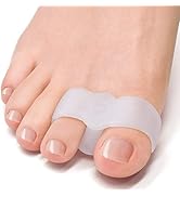 Welnove Pack of 12 Bunion Corrector, Toe Separators with 2 Loops, Big Toe Spacer Suitable for Bun...