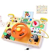 Grarain Busy Board for Toddlers - Montessori Educational Toy for 1-3 Year Old Boys & Girls | Trav...
