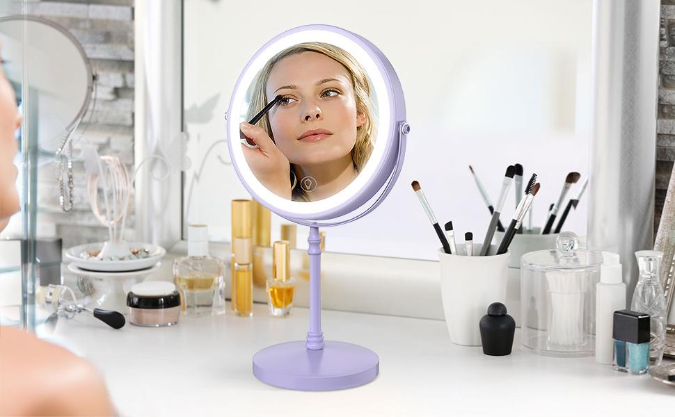 makeup mirror with lights