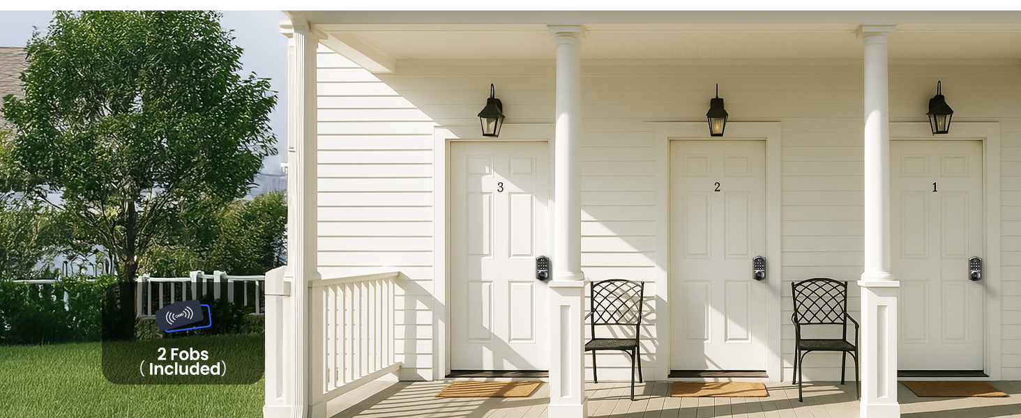 keyless entry door lock