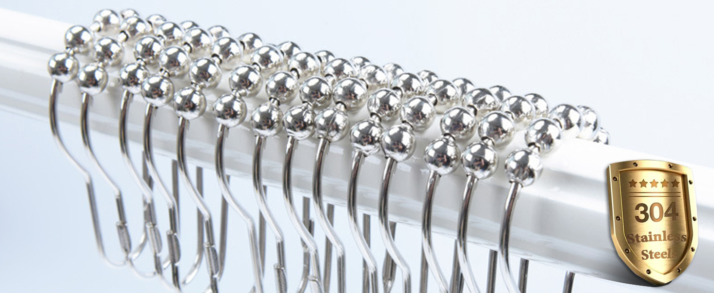 stainless steel shower curtain hooks curtain rings with hooks shower curtain ring