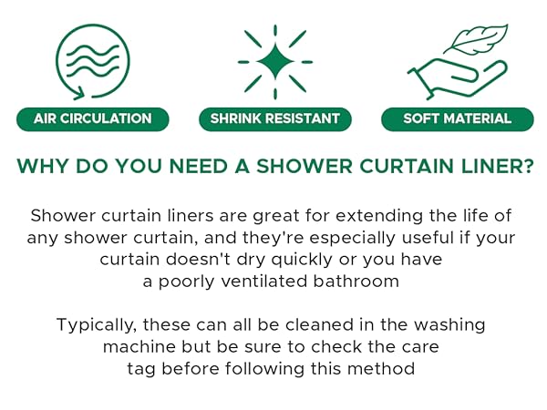 shower curtain liners