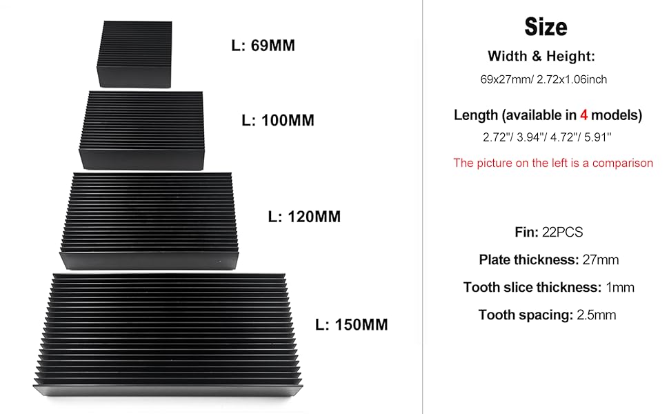 69x27mm heatsink